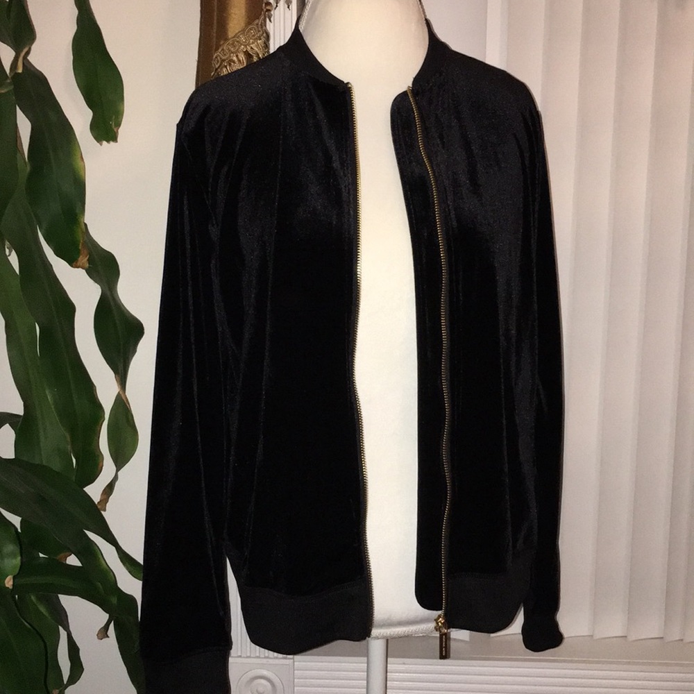 New Michael Kors Velvet Jacket Medium